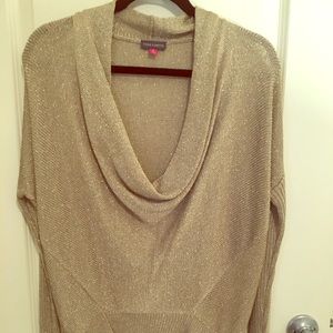 Vince Camuto • Sparkly Gold Sweater